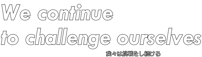 We continue to challenge ourselves